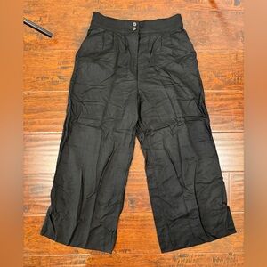 NWT H&M Trousers, 8 womens, black full length pants